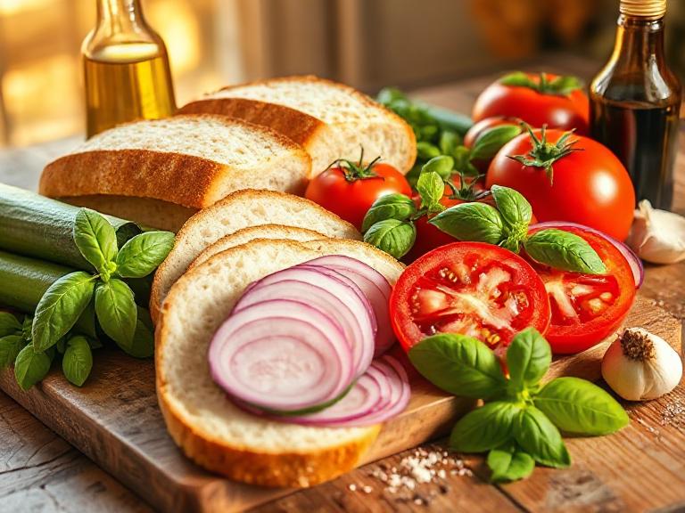 panzanella-brotsalat-zutaten
