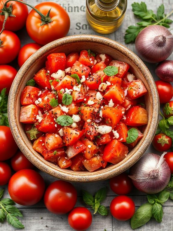sommersalat-tomatensalat-rezept
