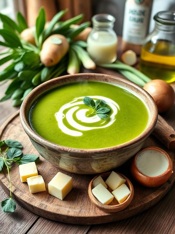 cremige-baerlauchsuppe-kochen